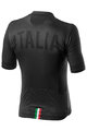 CASTELLI Rövid ujjú kerékpáros mez - ITALIA 20 - fekete