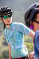 CASTELLI Rövid ujjú kerékpáros mez - CLIMBER'S 2.0 LADY - türkiz/kék