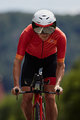 CASTELLI Kerékpáros overall - FREE SANREMO 2 - piros/fekete