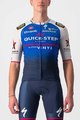 CASTELLI Rövid ujjú kerékpáros mez - QUICK-STEP 2022 CLIMBER'S 3.1 - kék/fehér