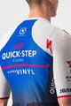 CASTELLI Rövid ujjú kerékpáros mez - QUICK-STEP 2022 CLIMBER'S 3.1 - kék/fehér