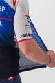 CASTELLI Rövid ujjú kerékpáros mez - QUICK-STEP 2022 CLIMBER'S 3.1 - kék/fehér