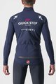 CASTELLI Kerékpáros dzseki béléssel - QUICK-STEP 2022 - kék
