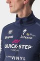 CASTELLI Kerékpáros dzseki béléssel - QUICK-STEP 2022 - kék