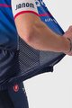 CASTELLI Rövid ujjú kerékpáros mez - QUICK-STEP 2022 COMPETIZIONE - kék/fehér