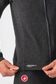 CASTELLI póló - MILANO FZ FLEECE - fekete