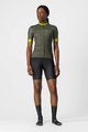 CASTELLI Rövid ujjú kerékpáros mez - GRADIENT LADY - zöld