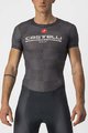 CASTELLI Rövid ujjú kerékpáros póló - PRO MESH BL - fekete