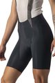 CASTELLI Rövid kerékpáros nadrág kantárral - FREE AERO RC LADY - fekete