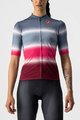 CASTELLI Rövid kerékpáros mez rövidnadrággal - DOLCE LADY - fekete/piros/kék