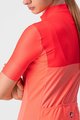 CASTELLI Rövid ujjú kerékpáros mez - VELOCISSIMA LADY - rózsaszín/narancssárga