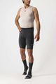 CASTELLI Rövid kerékpáros nadrág kantár nélkül - ENDURANCE 3 - fekete