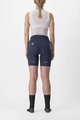 CASTELLI Rövid kerékpáros nadrág kantár nélkül - VELOCISSIMA 3 LADY - kék