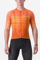CASTELLI Rövid ujjú kerékpáros mez - CLIMBER'S 3.0 - narancssárga