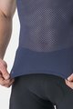 CASTELLI Rövid ujjú kerékpáros póló - PRO MESH 2.0 - kék