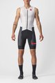 CASTELLI Kerékpáros overall - FREE SANREMO 2 - fekete/fehér