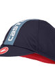 CASTELLI Kerékpáros sapka - RETRO 3 - kék