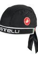 CASTELLI Kerékpáros bandana - LIGHT HEAD - fekete