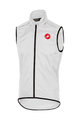 CASTELLI Kerékpáros mellény - SQUADRA - fehér
