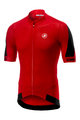 CASTELLI Rövid ujjú kerékpáros mez - VOLATA 2.0 - fekete/piros
