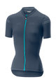 CASTELLI Rövid ujjú kerékpáros mez - PROMESSA 2.0 LADY - kék