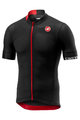 CASTELLI Rövid ujjú kerékpáros mez - AERO RACE 4.1 SOLID - szürke