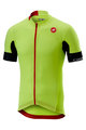 CASTELLI Rövid ujjú kerékpáros mez - AERO RACE 4.1 SOLID - sárga
