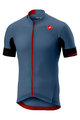 CASTELLI Rövid ujjú kerékpáros mez - AERO RACE 4.1 SOLID - kék
