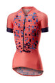 CASTELLI Rövid ujjú kerékpáros mez - CLIMBER'S LADY - rózsaszín
