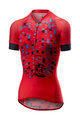 CASTELLI Rövid ujjú kerékpáros mez - CLIMBER'S LADY - piros