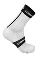 CASTELLI Klasszikus kerékpáros zokni - FREE 6 - fekete/fehér