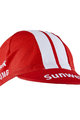 Kerékpáros sapka - SUNWEB 2019  - fehér/piros