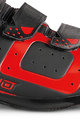 Kerékpáros cipő - CR-3-19 NYLON - piros/fekete