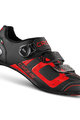 Kerékpáros cipő - CR-3-19 NYLON - piros/fekete