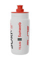 Kerékpáros palack vízre - SUNWEB 2019 550 ml - fehér