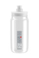 ELITE Kerékpáros palack vízre - FLY 550 ml - áttetsző/szürke