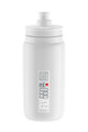 ELITE Kerékpáros palack vízre - FLY 550 ml - fehér/szürke