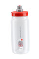 Kerékpáros palack vízre - FLY 550 ml  - piros/áttetsző