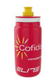 ELITE Kerékpáros palack vízre - FLY COFIDIS 550ml - fehér/piros