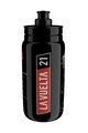 ELITE Kerékpáros palack vízre - FLY LA VUELTA 550ml - fekete