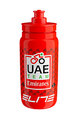ELITE Kerékpáros palack vízre - UAE 550 ml - piros
