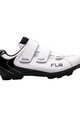 FLR Kerékpáros cipő - F55 MTB - fehér/fekete