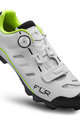FLR Kerékpáros cipő - F75 MTB - fekete/fehér/zöld