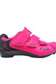 FLR Kerékpáros cipő - F35 - fekete/rózsaszín