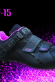 FLR Kerékpáros cipő - F15 - rózsaszín/fekete