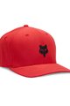 FOX Kerékpáros sapka - FOX HEAD SELECT FLEXFIT - piros