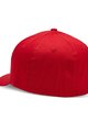 FOX Kerékpáros sapka - FOX HEAD FLEXFIT - piros