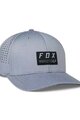 FOX Kerékpáros sapka - NON STOP TECH FLEXFIT - szürke