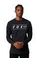 FOX Hosszú ujjú kerékpáros póló - PINNACLE PREMIUM - fekete