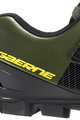 GAERNE Kerékpáros cipő - LASER MTB - fekete/zöld